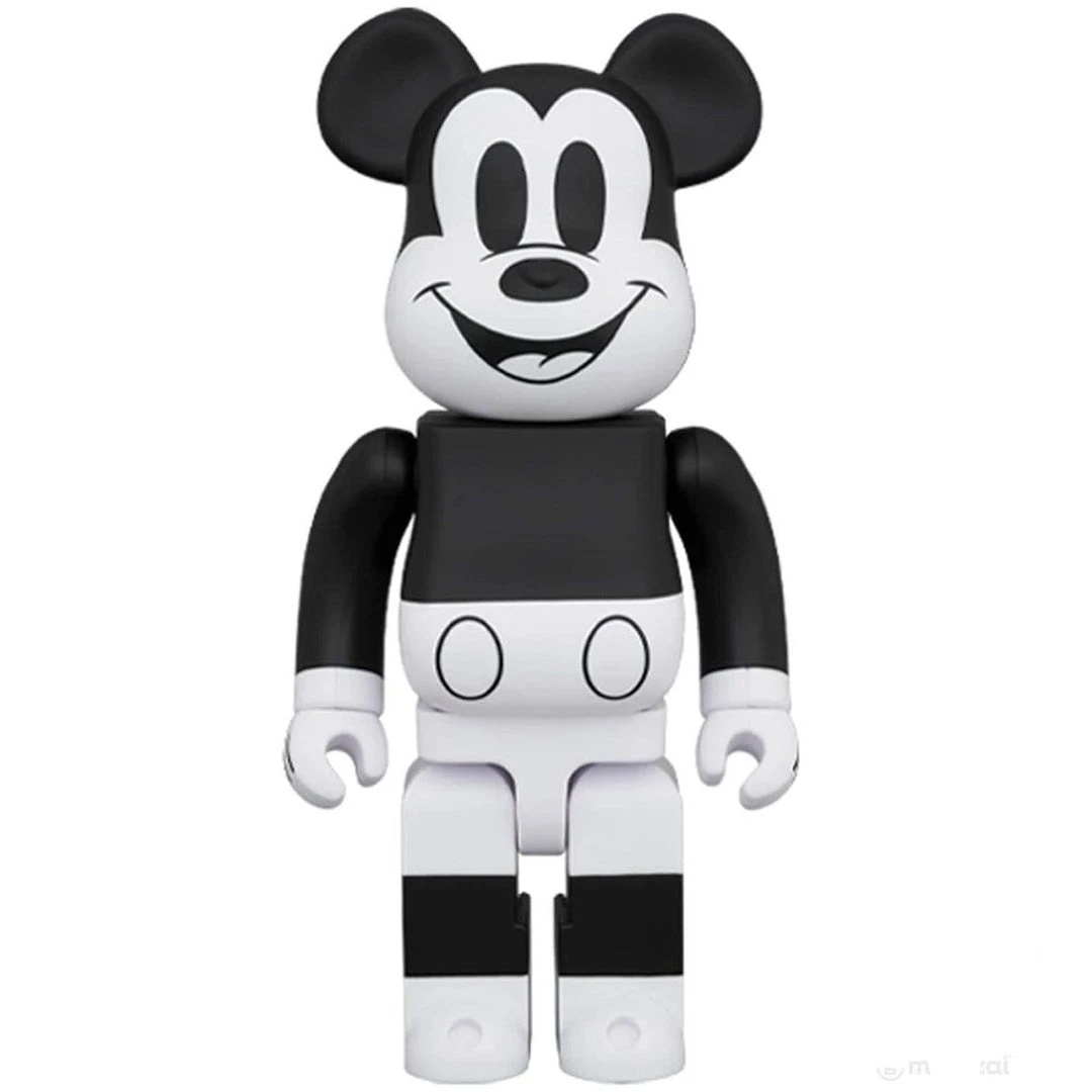 Medicom Toys Mickey Mouse B&W Version 2020 Bearbrick 1000% By Medicom 1 Medicom Toys Mickey Mouse B&W Version 2020 Bearbrick 1000% By Medicom