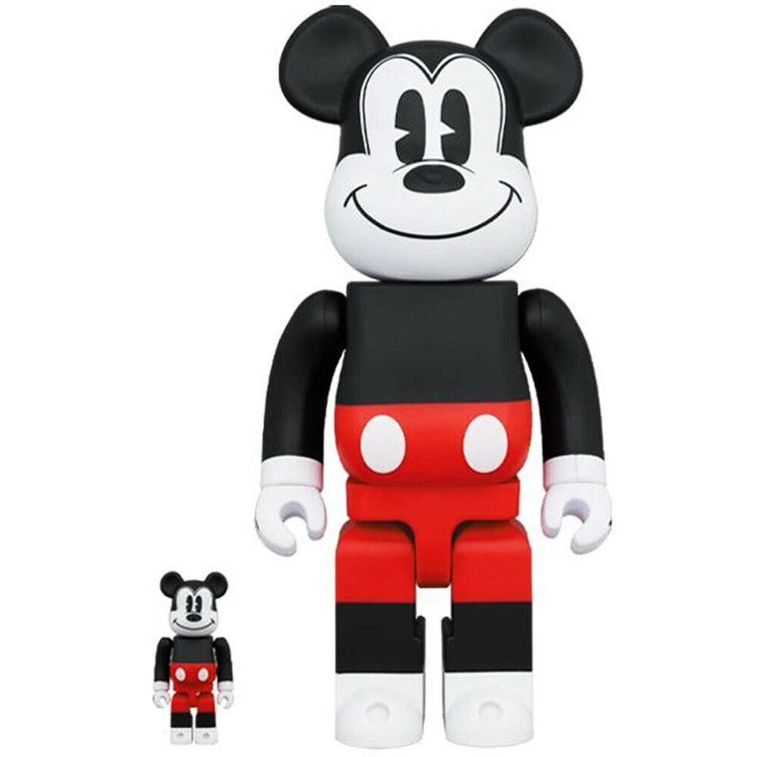Mickey Red / White 2020 Version 400% + 100% Combo Bearbrick By Medicom Toys 1 Mickey Red / White 2020 Version 400% + 100% Combo Bearbrick By Medicom Toys