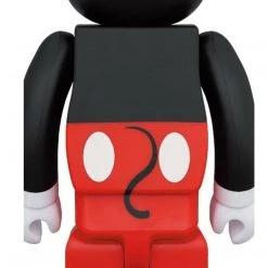 Mickey Red / White 2020 Version 400% + 100% Combo Bearbrick By Medicom Toys