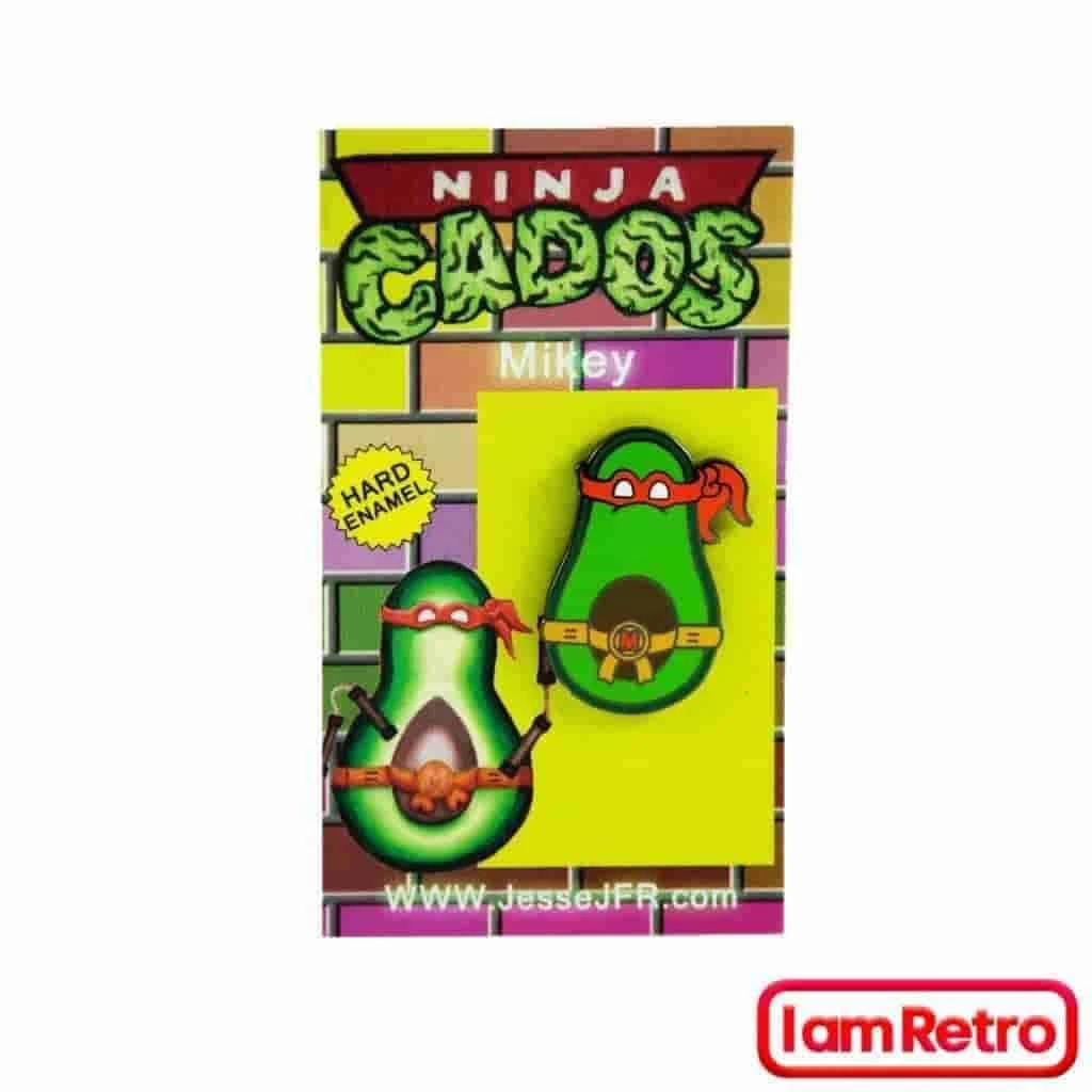 Jesse JFR Michelangelo Ninja Cados 1.25" Hard Enamel Pin By JesseJFR 1 Jesse JFR Michelangelo Ninja Cados 1.25" Hard Enamel Pin By JesseJFR