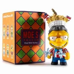 Moe's Tavern The Simpsons Mini Series Sealed Display Case Of 24 Pcs By Kidrobot