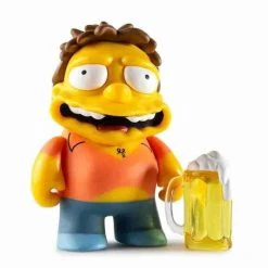 Moe's Tavern The Simpsons Mini Series Sealed Display Case Of 24 Pcs By Kidrobot