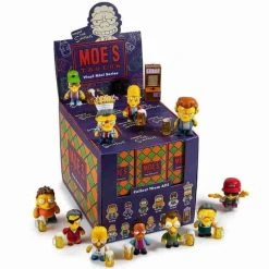 Moe's Tavern The Simpsons Mini Series Sealed Display Case Of 24 Pcs By Kidrobot