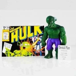 Jesse JFR The Simpsons The Montgomery Hulk 3.5" Resin Bootleg Figure By JesseJFR X IamRetro