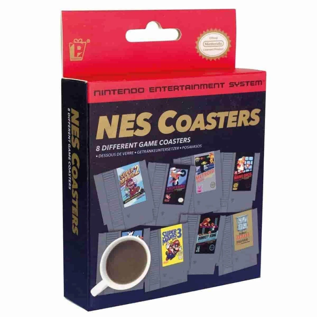 Nintendo NES Game Cartridge Coasters - Official Nintendo 1 Nintendo NES Game Cartridge Coasters - Official Nintendo