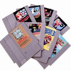 Nintendo NES Game Cartridge Coasters - Official Nintendo