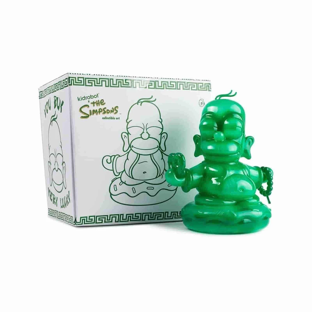 IamRetro Exclusive Medium 7" Jade Homer Buddha - The Simpsons X Kidrobot 1 IamRetro Exclusive Medium 7" Jade Homer Buddha - The Simpsons X Kidrobot