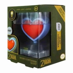 Heart Container 3D Light - The Legend Of Zelda - Nintendo 5 Heart Container 3D Light - The Legend Of Zelda - Nintendo