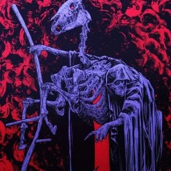 'The Pale Horse' Red Hot Edition Signed Print By Godmachine 6 'The Pale Horse' Red Hot Edition Signed Print By Godmachine