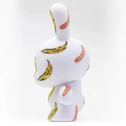 Kidrobot Andy Warhol Crystal Banana Masterpiece Dunny Embellished With Crystals From Swarovski®