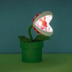 Paladone Super Mario Bros Piranha Plant Posable Lamp - Nintendo