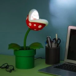Paladone Super Mario Bros Piranha Plant Posable Lamp - Nintendo