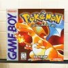 IamRetro.com Wall Art Pokemon Red Nintendo Gameboy Cover Gallery Wrapped Canvas Print