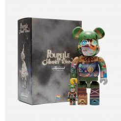 Medicom Toys Poupelle 400% + 100% Bearbrick Combo By Medicom