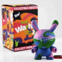 Camo 3" Mini Figure - Andy Warhol Dunny Series 2 By Kidrobot