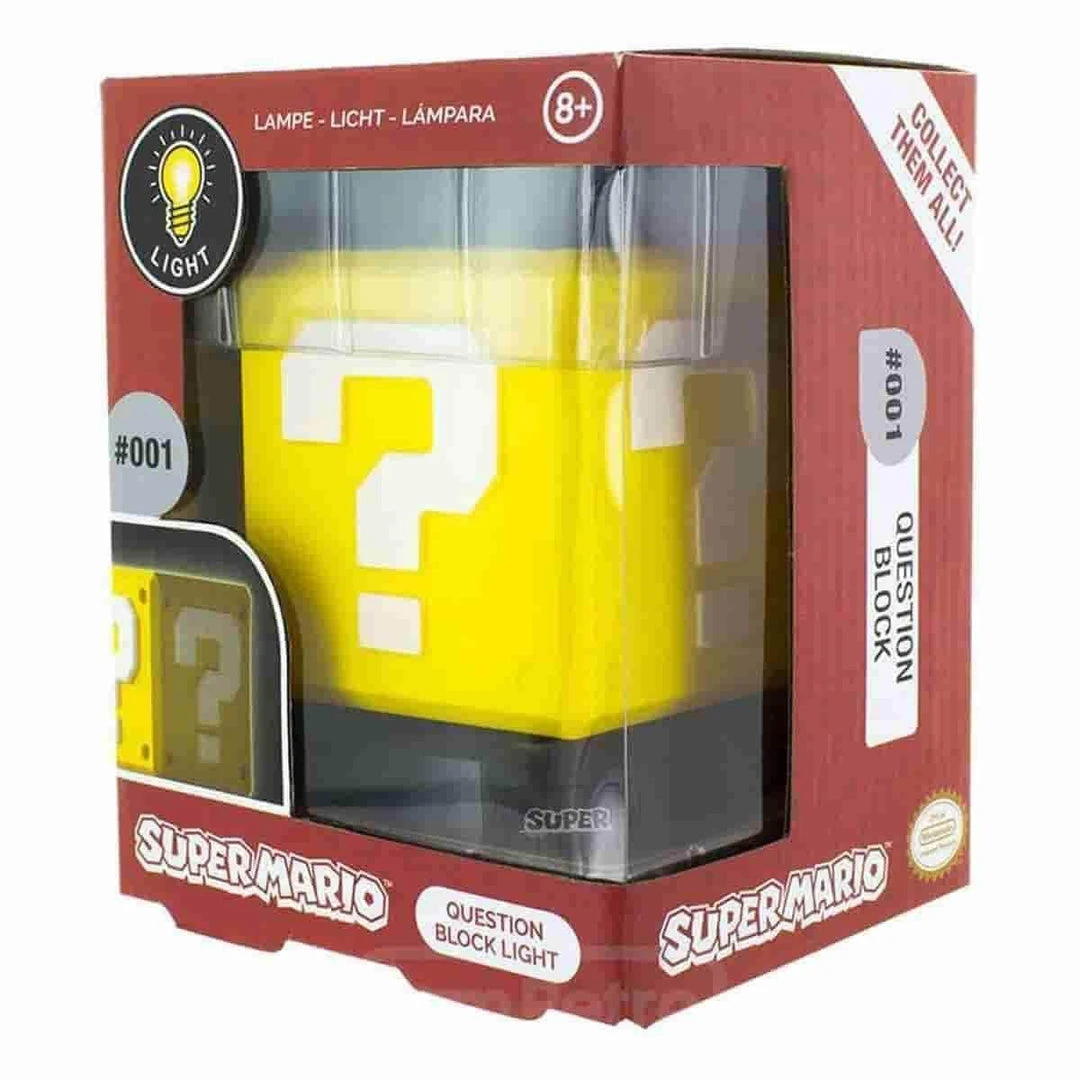 Super Mario Bros Super Mario: Question Block Light Officially Licensed Nintendo Merchandise 1 Super Mario Bros Super Mario: Question Block Light Officially Licensed Nintendo Merchandise