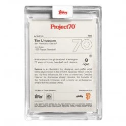 Tim Lincecum By Quiccs - Topps Project 70 Baseball Card