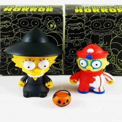 Lisa & Ralph 3" Mini Bundle Pack - Simpsons Treehouse Of Horrors X Kidrobot