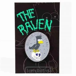 MALA The Raven Bart Simpson Soft Enamel Pin By M.A.L.A. The Simpsons