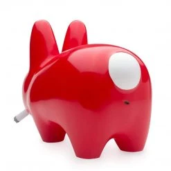 IamRetro.com Smorkin Labbit 10" Vinyl In Lustre Red Gloss By Frank Kozik X Kidrobot **Pre-Order**