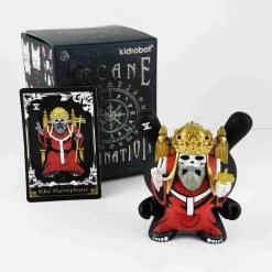 The Heirophant Red Arcane Divination Dunny Series By Kidrobot