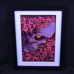 'Rest In Peaces' Signed Lithograph Print By Godmachine God Machine