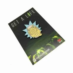 FACEHUGGER RICK - Alien X Rick And Morty Enamel Pin By Get A Life Designs