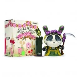 Green Santa Muerte 8-inch Dunny Designer Con Exclusive Kidrobot