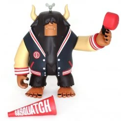 Horns Sasquatch 8" Medium Vinyl Figure By HandsinFactory X Martian Toys 9 Horns Sasquatch 8