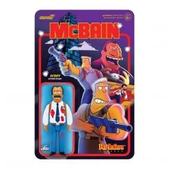 Scoey - McBain Series Reaction Figure By The Simpsons X Super 7