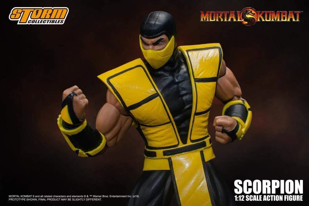IamRetro.com Scorpion 1:12 Scale Action Figure Mortal Kombat 3 By Storm Collectibles 10 IamRetro.com Scorpion 1:12 Scale Action Figure Mortal Kombat 3 By Storm Collectibles