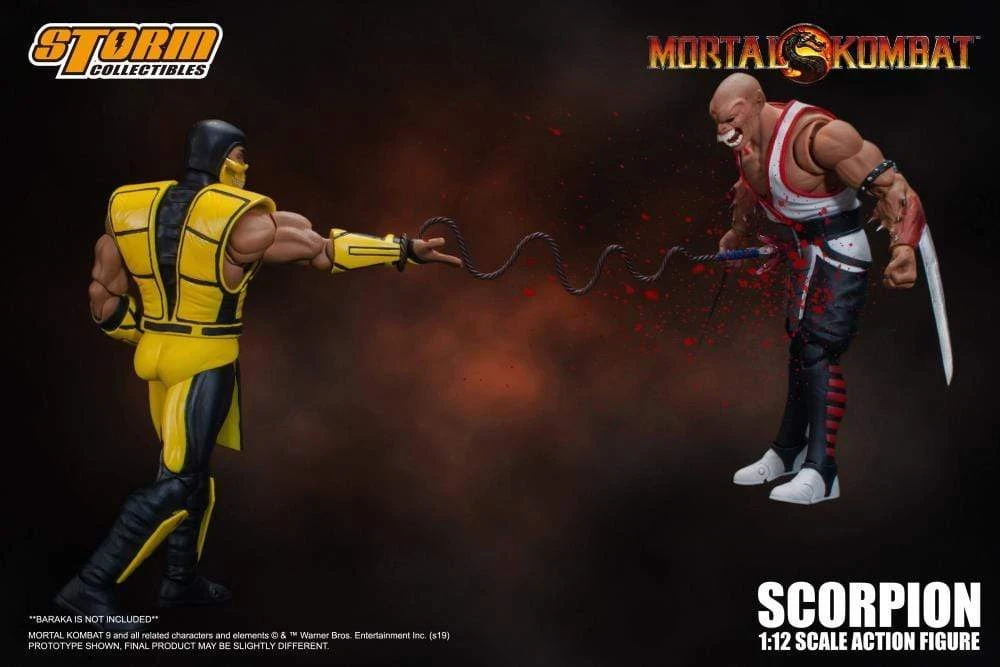 IamRetro.com Scorpion 1:12 Scale Action Figure Mortal Kombat 3 By Storm Collectibles 11 IamRetro.com Scorpion 1:12 Scale Action Figure Mortal Kombat 3 By Storm Collectibles