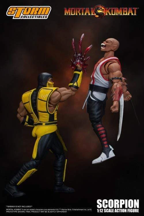 IamRetro.com Scorpion 1:12 Scale Action Figure Mortal Kombat 3 By Storm Collectibles 12 IamRetro.com Scorpion 1:12 Scale Action Figure Mortal Kombat 3 By Storm Collectibles