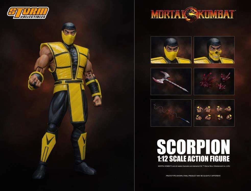 IamRetro.com Scorpion 1:12 Scale Action Figure Mortal Kombat 3 By Storm Collectibles 13 IamRetro.com Scorpion 1:12 Scale Action Figure Mortal Kombat 3 By Storm Collectibles