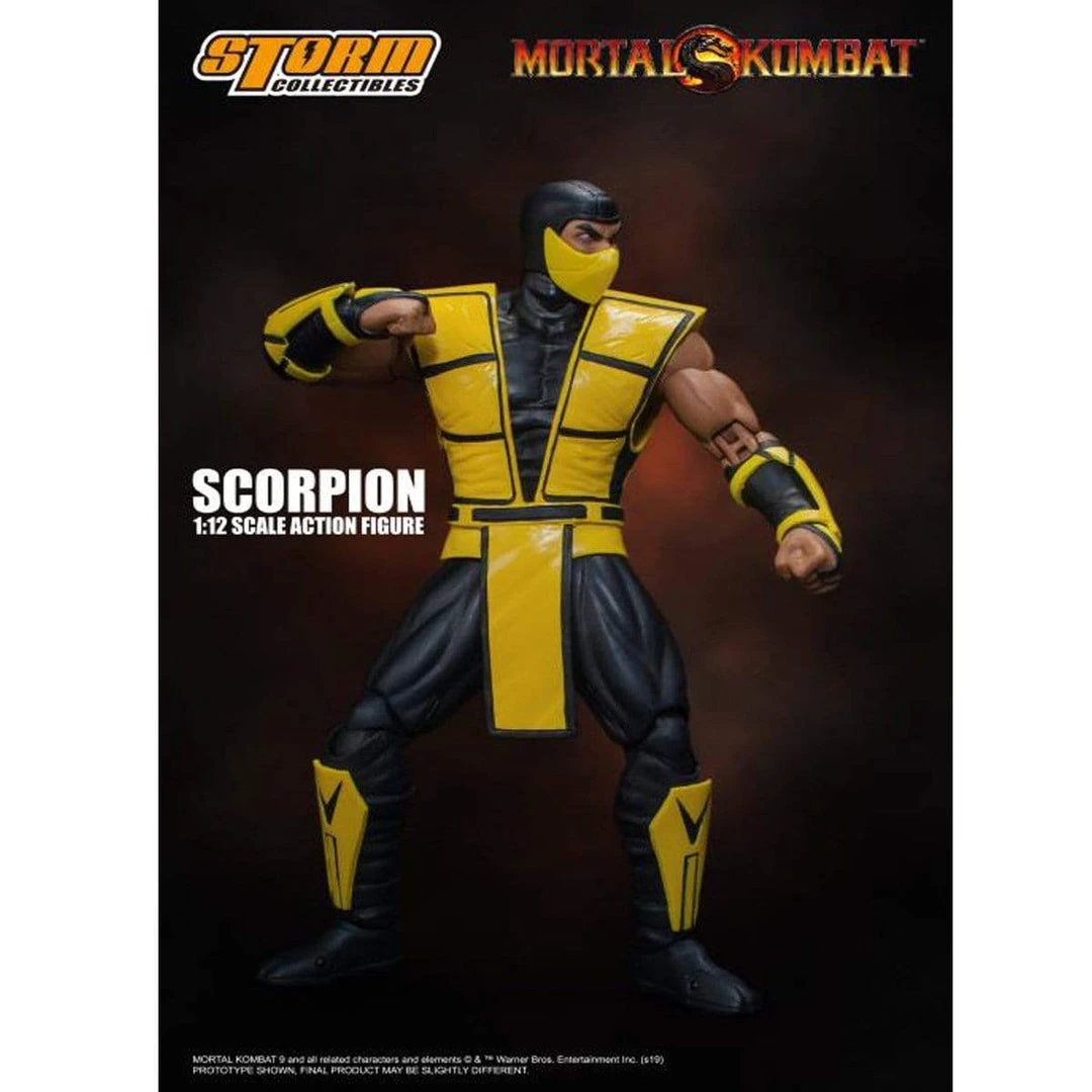 IamRetro.com Scorpion 1:12 Scale Action Figure Mortal Kombat 3 By Storm Collectibles 4 IamRetro.com Scorpion 1:12 Scale Action Figure Mortal Kombat 3 By Storm Collectibles