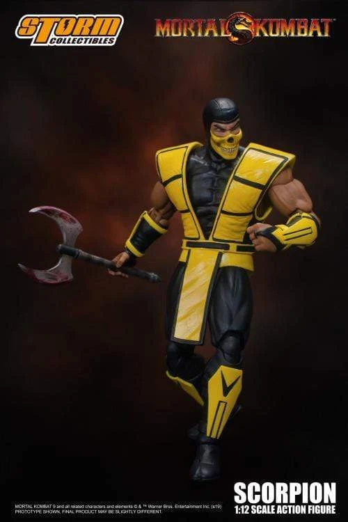 IamRetro.com Scorpion 1:12 Scale Action Figure Mortal Kombat 3 By Storm Collectibles 5 IamRetro.com Scorpion 1:12 Scale Action Figure Mortal Kombat 3 By Storm Collectibles