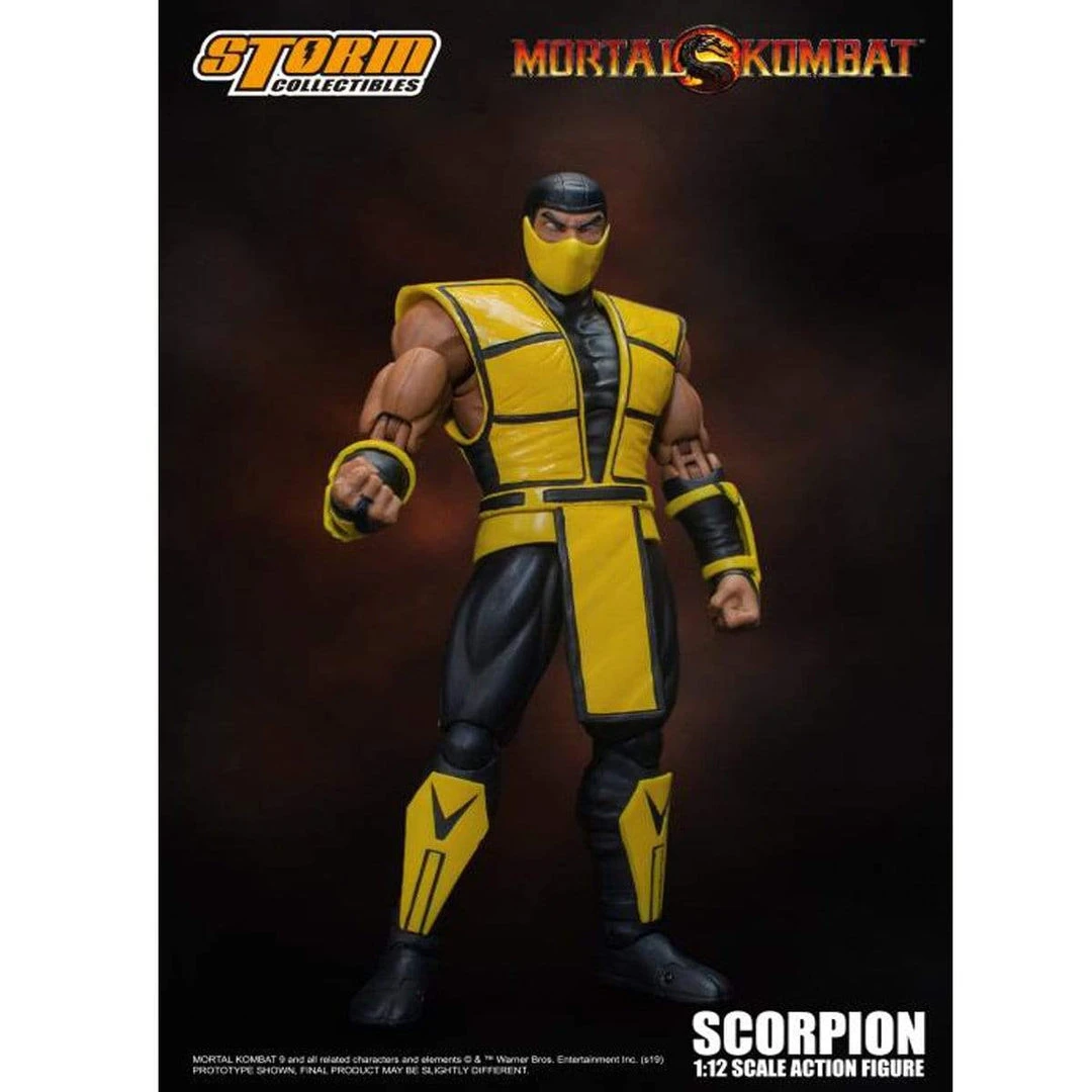 IamRetro.com Scorpion 1:12 Scale Action Figure Mortal Kombat 3 By Storm Collectibles 1 IamRetro.com Scorpion 1:12 Scale Action Figure Mortal Kombat 3 By Storm Collectibles