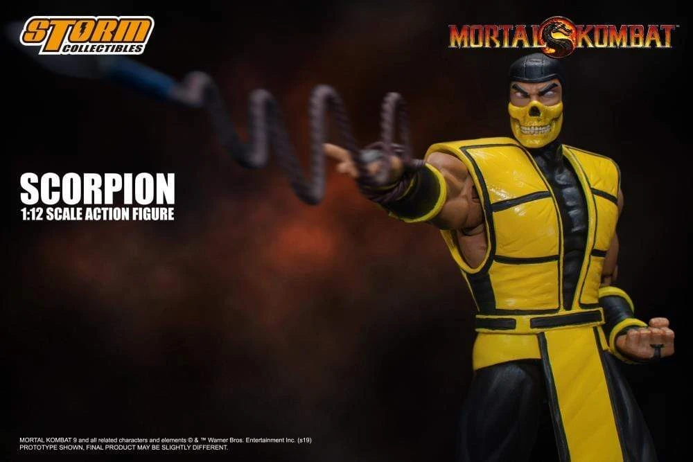 IamRetro.com Scorpion 1:12 Scale Action Figure Mortal Kombat 3 By Storm Collectibles 9 IamRetro.com Scorpion 1:12 Scale Action Figure Mortal Kombat 3 By Storm Collectibles