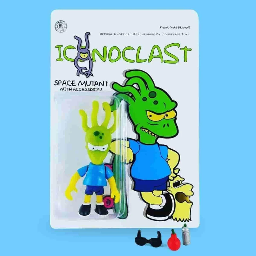 Iconoclast Toys The Simpsons Space Mutant - Hand Casted/Painted Resin Figure Iconoclast 1 Iconoclast Toys The Simpsons Space Mutant - Hand Casted/Painted Resin Figure Iconoclast