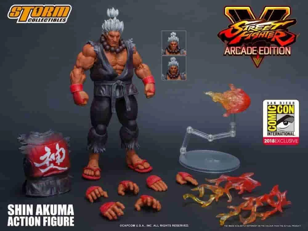 Medium Figures Shin Akuma SDCC 2018 Con Exclusive Limited Release Storm Collectibles 5 Medium Figures Shin Akuma SDCC 2018 Con Exclusive Limited Release Storm Collectibles