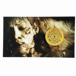 Bang Bang My Baby Shot Me Down Pin (Gold) By Mala Pins & Patches