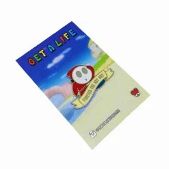 FOREVER SHY GUY - Mario Kart Hard Enamel Pinby Get A Life Designs Super Mario Bros