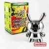 Silver Chrome Crown - Basquiat 3" Dunny Vinyl Mini Figure By Kidrobot