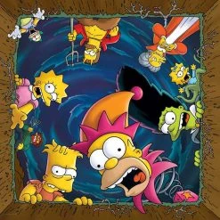 USAopoly The Simpsons Simpsons Treehouse Of Horror 'Happy Hunting' 1000 Piece Puzzle
