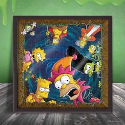 USAopoly The Simpsons Simpsons Treehouse Of Horror 'Happy Hunting' 1000 Piece Puzzle