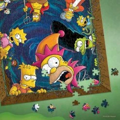 USAopoly The Simpsons Simpsons Treehouse Of Horror 'Happy Hunting' 1000 Piece Puzzle