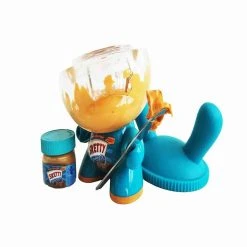 Sket One Sketty Peanut Butter Used 8" Custom Dunny By Sket-One Sket_One 6 Sket One Sketty Peanut Butter Used 8