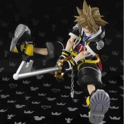 SH Figuarts Sora Kingdom Hearts II Action Figure By Bandai - Tamashii Nations S.H. Figuarts