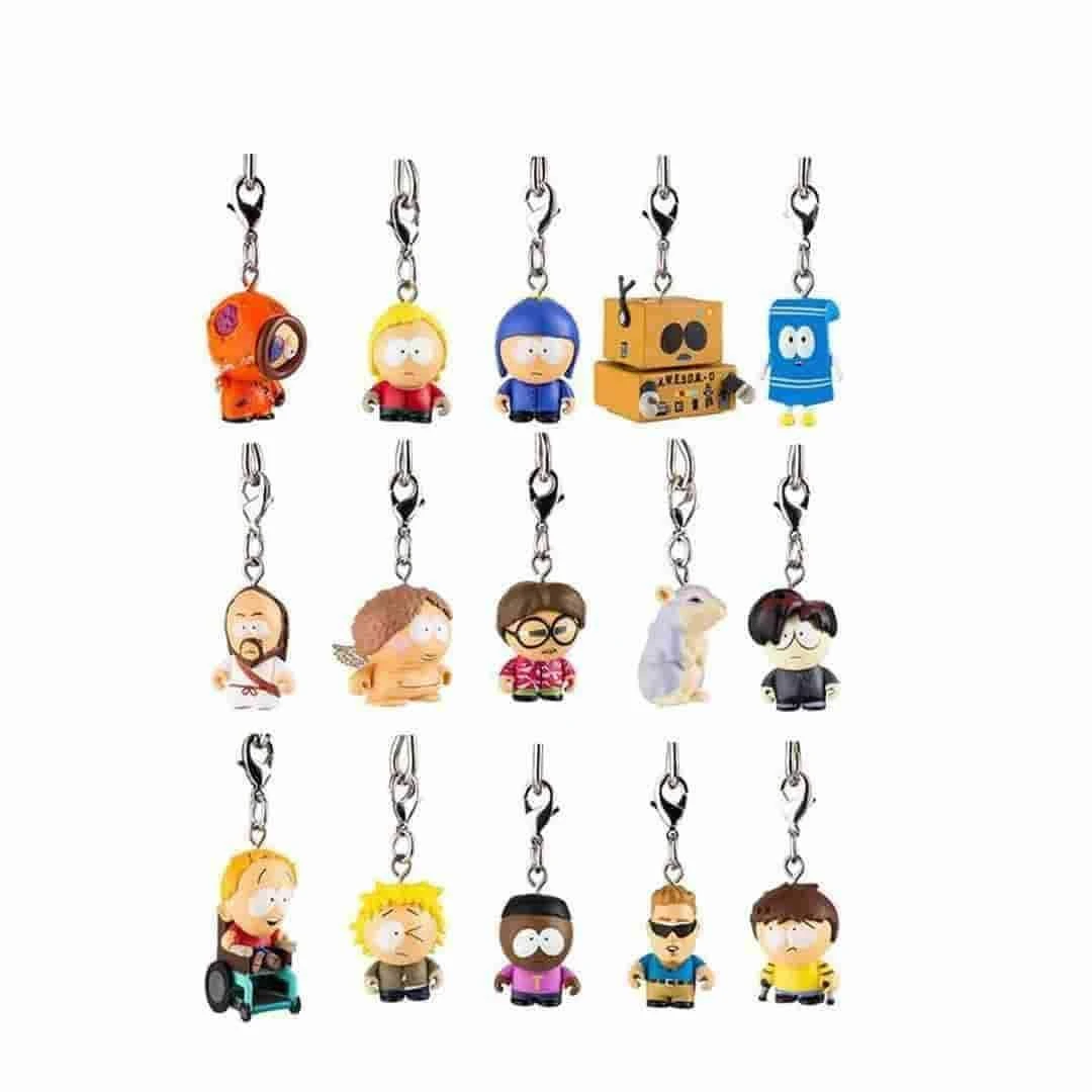 Kidrobot South Park Zipper Pull Keychain Series - Full Display Case 24 Pcs 2 Kidrobot South Park Zipper Pull Keychain Series - Full Display Case 24 Pcs