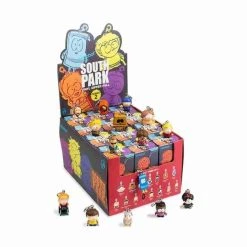 Kidrobot South Park Zipper Pull Keychain Series - Full Display Case 24 Pcs